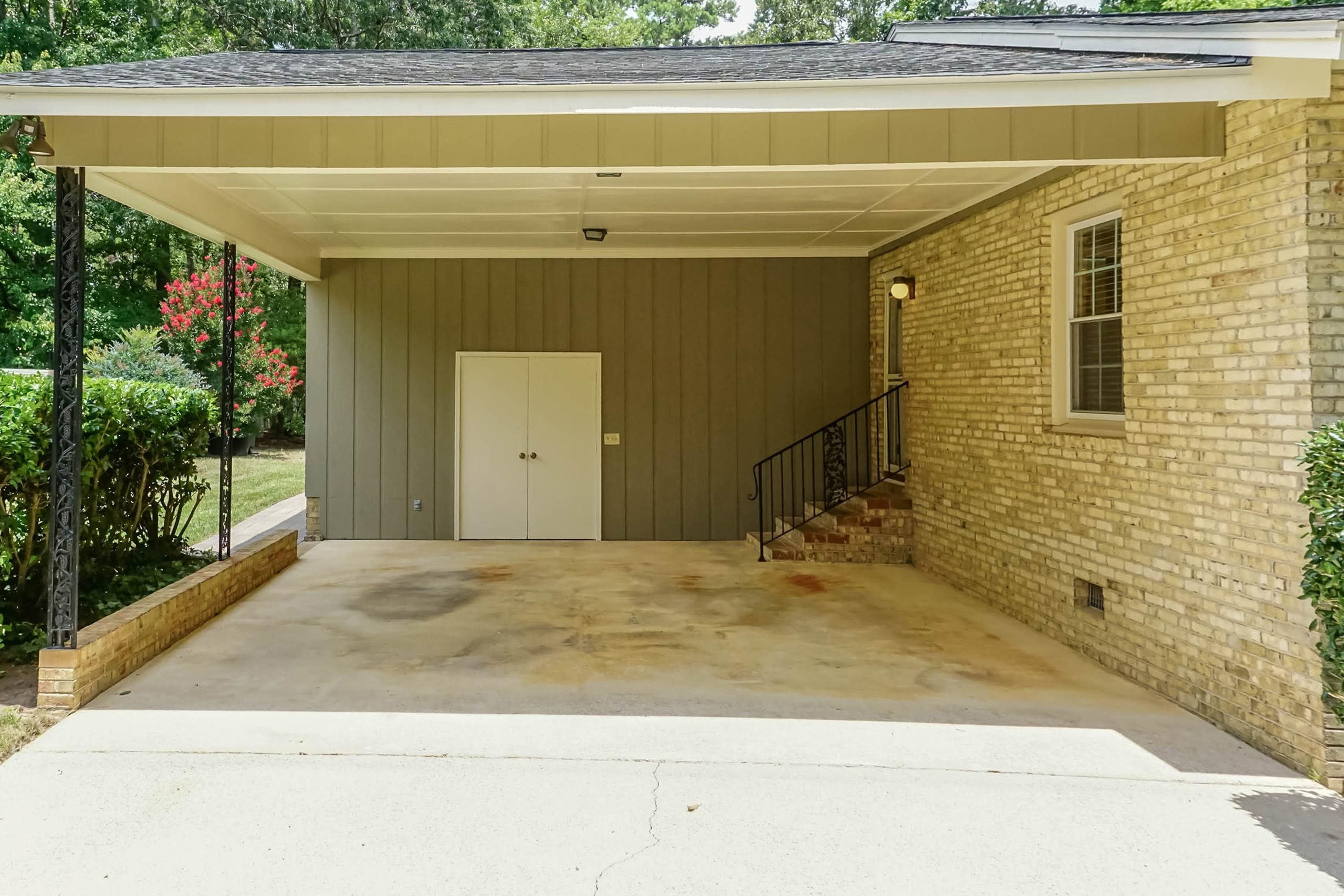 4104 Pepperton Drive Raleigh, NC 27606 - Photo 37 of 47 Two Car Carport