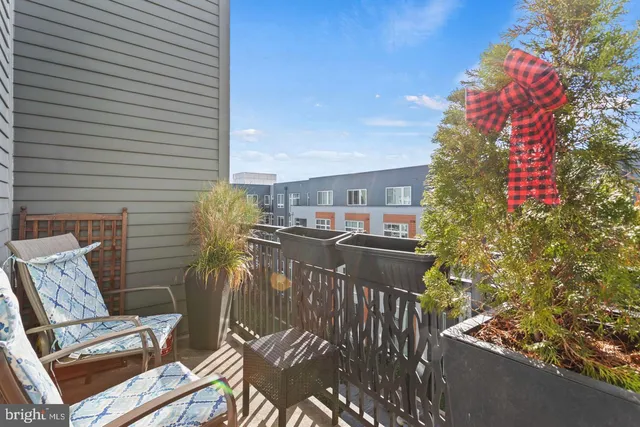 a view of balcony and patio