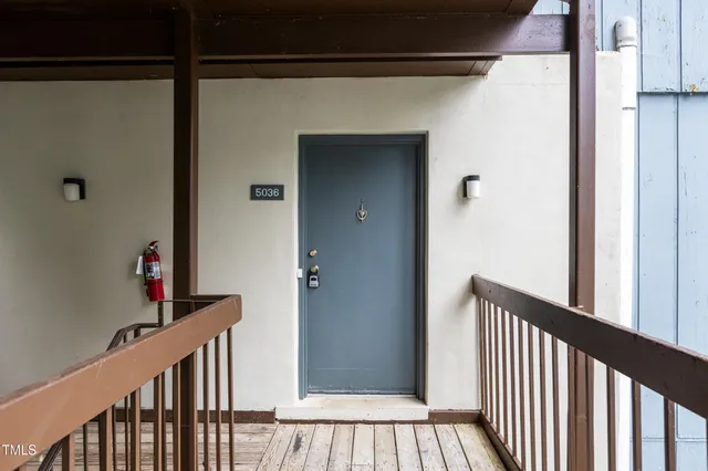 a view of a small space