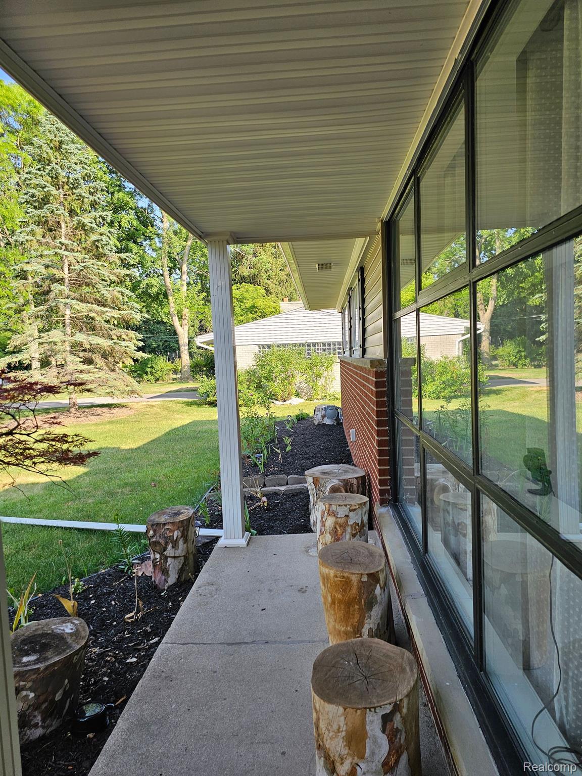 Covered Front Porch