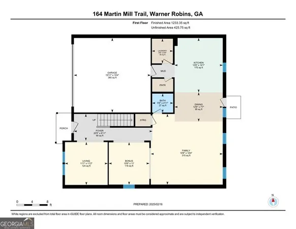 $2,545 | 164 Martin Mill Trail, Warner Robins, GA 31093