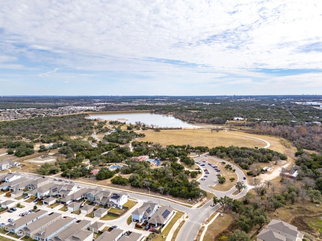 2005 Granite Springs Road Leander, TX 78641 - Photo 27 of 30 an aerial view of residential building and ocean