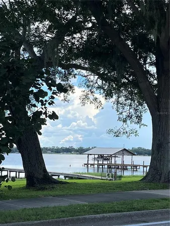 a view of a big yard