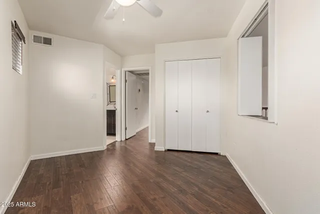 a view of a small space