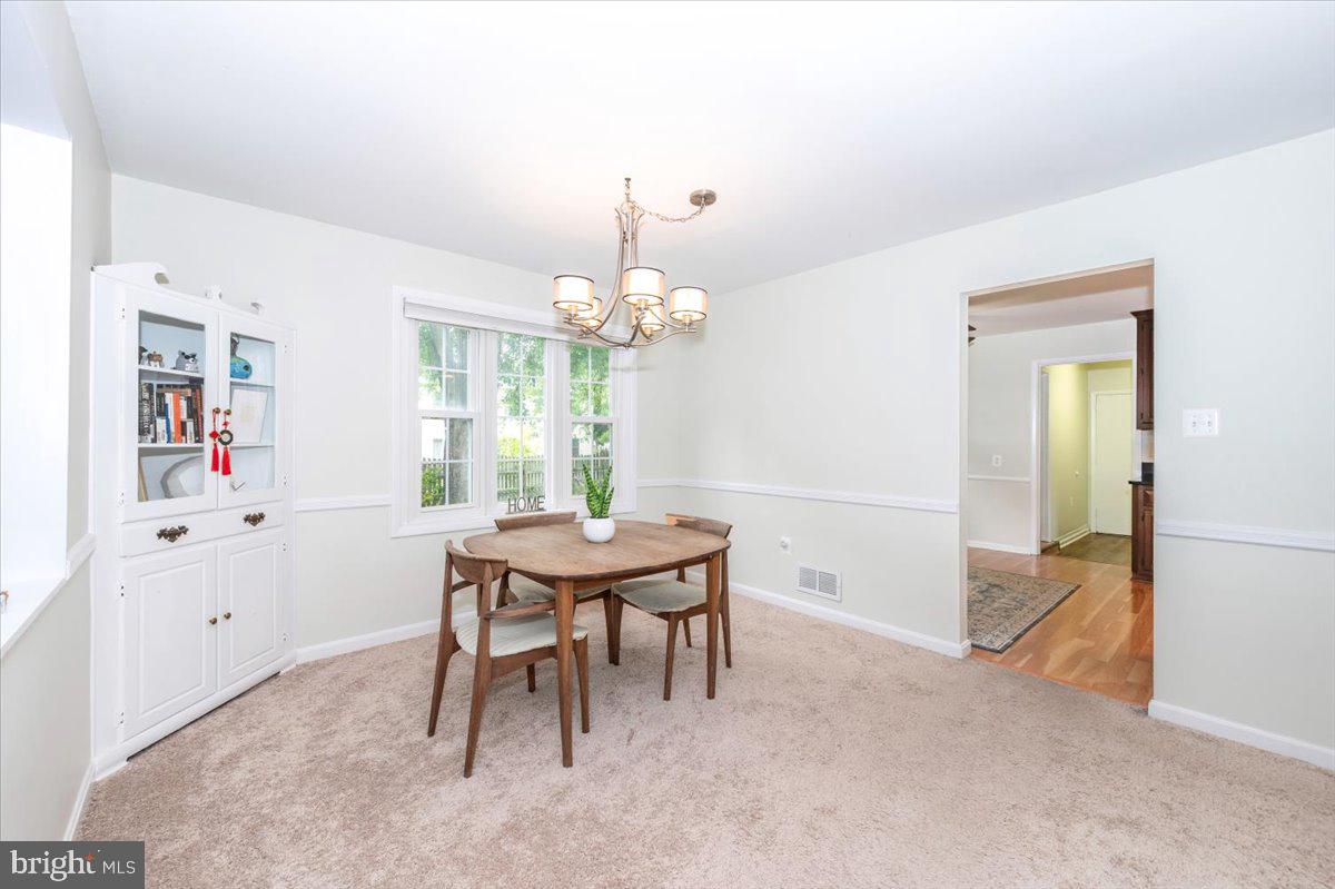 17305 Fletchall Road Poolesville, MD 20837 - Photo 12 of 51 a dining room with furniture and window