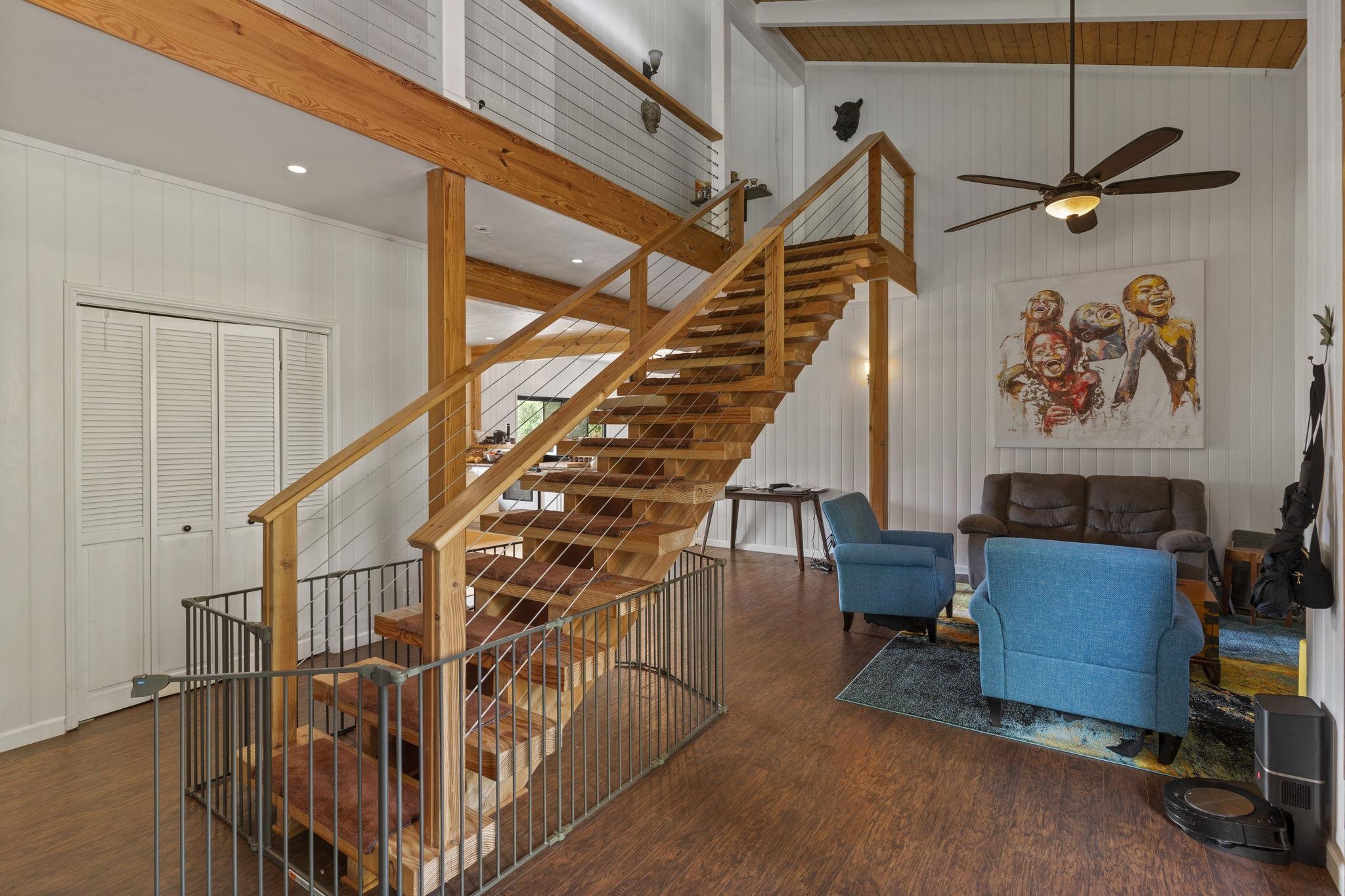 1515 Kaupakalua Road Haiku, HI 96708 - Photo 39 of 45 a view of entryway and hall with wooden floor