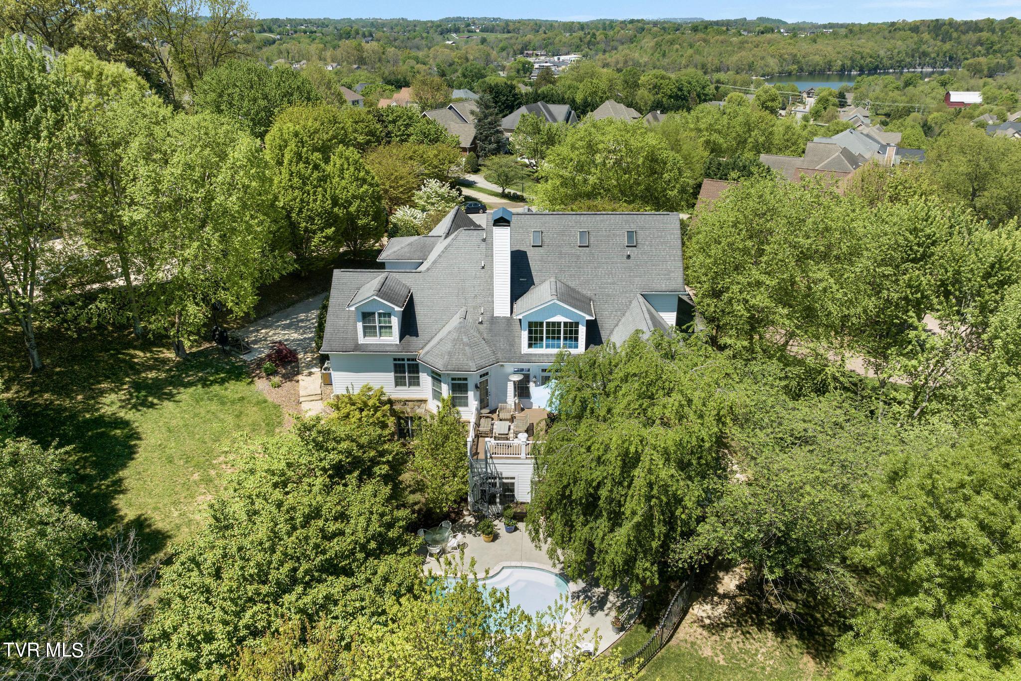 1031 Willows Trace Drive Johnson City, TN 37601 - Photo 79 of 83 Aerial view of home
