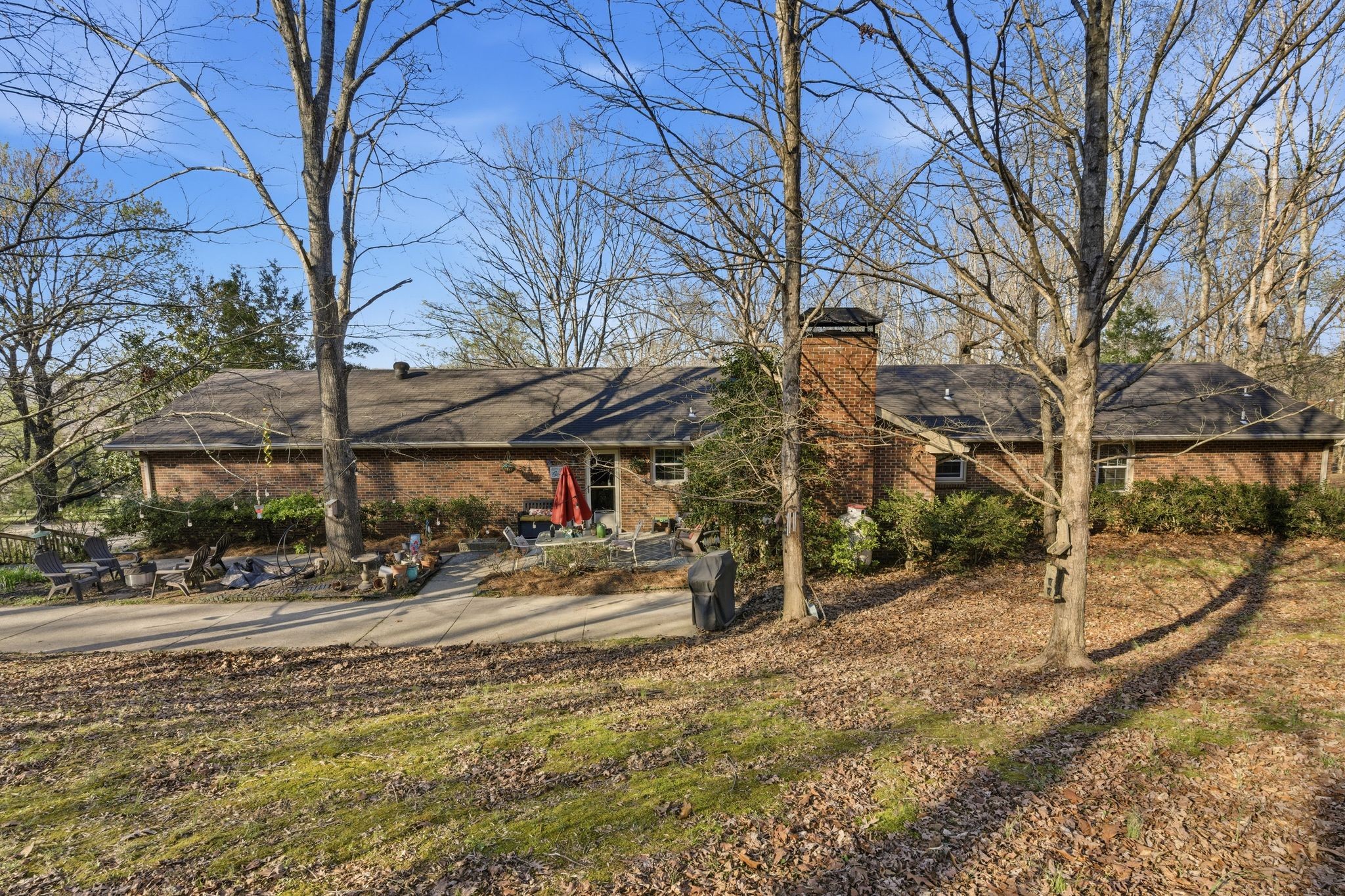 8073 Ridgewood Road Goodlettsville, TN 37072 - Photo 37 of 38 a view of a road with a covered with snow in the yard