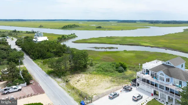 a view of a city and an ocean view