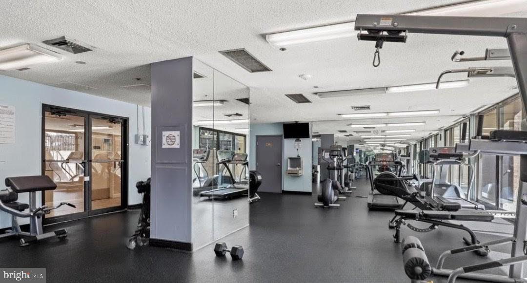 5501 Seminary Road, Unit 2502S Falls Church, VA 22041 - Photo 23 of 32 a view of a room with gym equipment