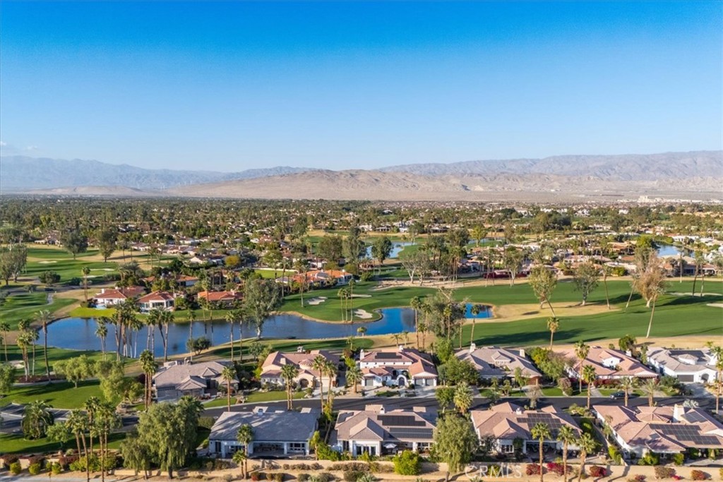 4 Oakmont Drive Rancho Mirage, CA 92270 - Photo 62 of 73 an aerial view of a city with lots of residential buildings