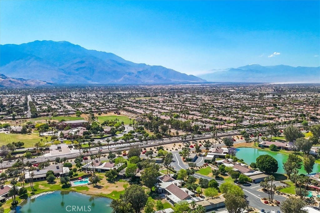 4 Oakmont Drive Rancho Mirage, CA 92270 - Photo 73 of 73 an aerial view of residential house and outdoor space