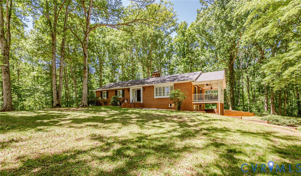 15611 Robert Terrell Road Montpelier, VA 23192 - Photo 1 of 28 Ranch-style residence featuring a brick exterior a
