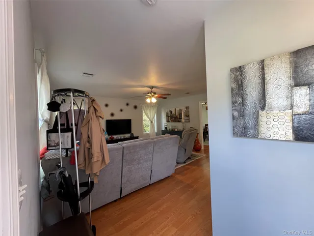 a view of a living room