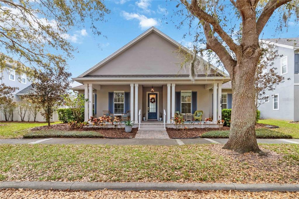 3317 Schoolhouse Road Harmony, FL 34773 - Photo 1 of 1 front view of house with a yard