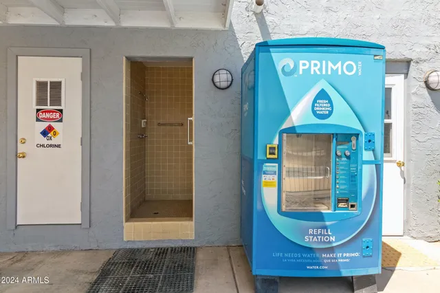 a view of a swimming pool and a terrace