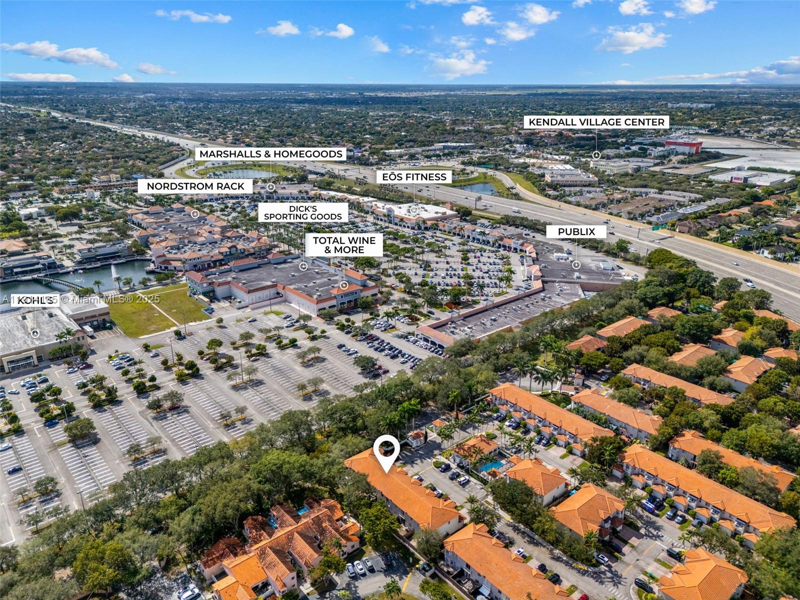 8181 Southwest 118th Court Miami, FL 33183 - Photo 32 of 33 an aerial view of residential houses with outdoor space