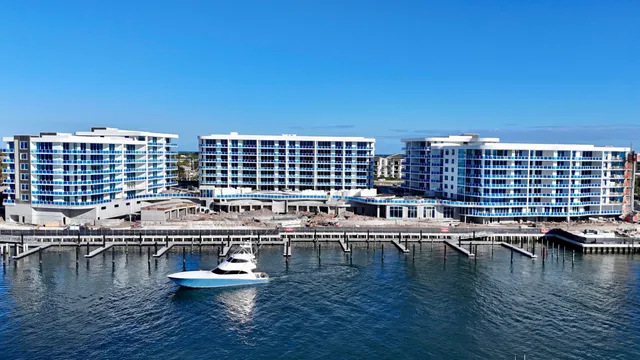 a view of a city with water