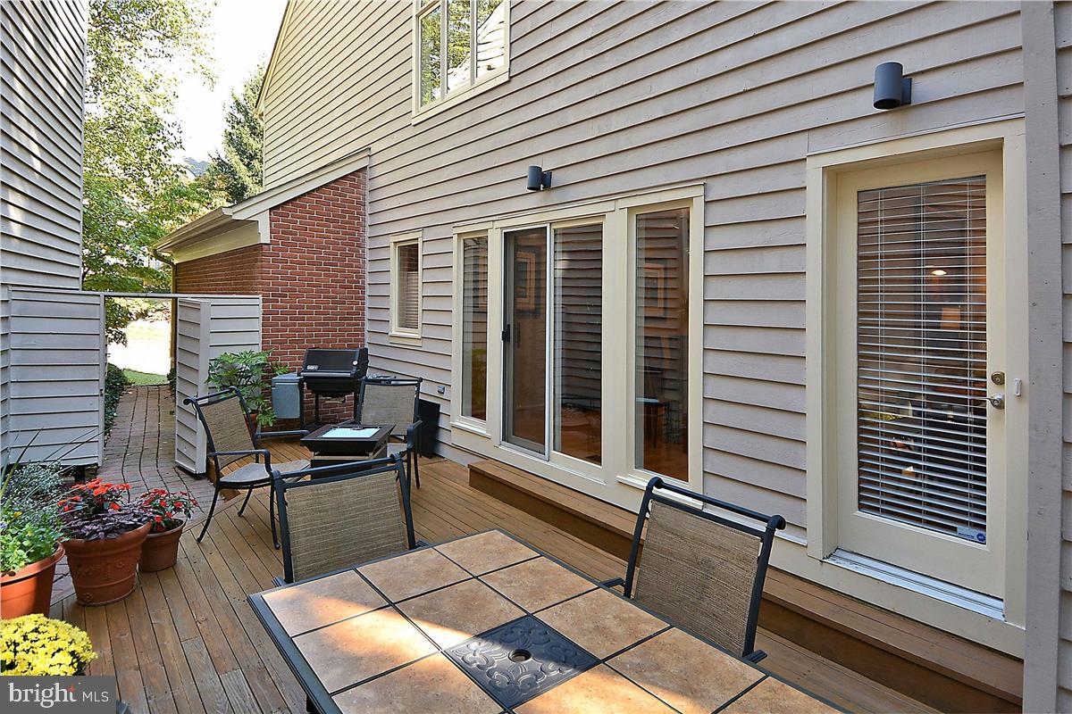 1404 Hemingway Court Reston, VA 20194 - Photo 30 of 35 Private Courtyard Deck
