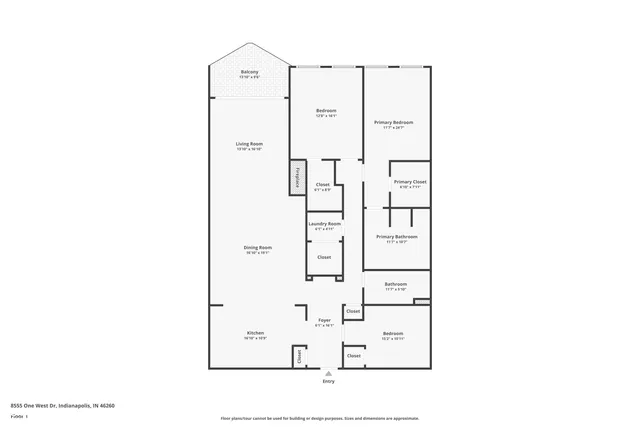 $2,599 | 8555 One W Drive, Unit 210, Indianapolis, IN 46260