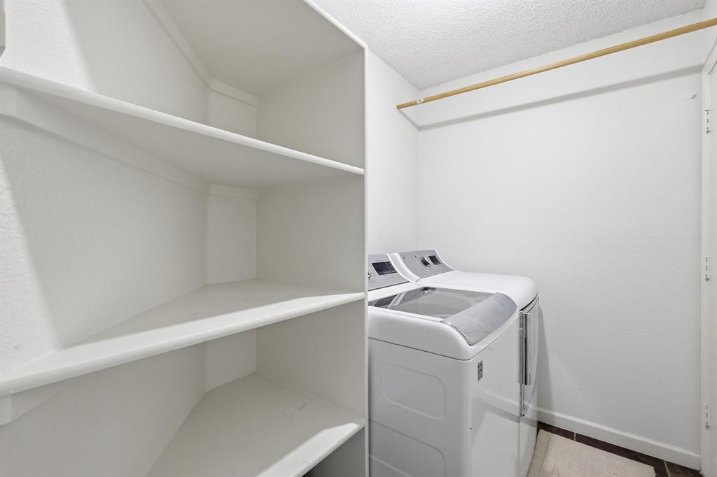 4217 Broken Arrow Road Fort Worth, TX 76137 - Photo 20 of 40 a bathroom with a sink and toilet