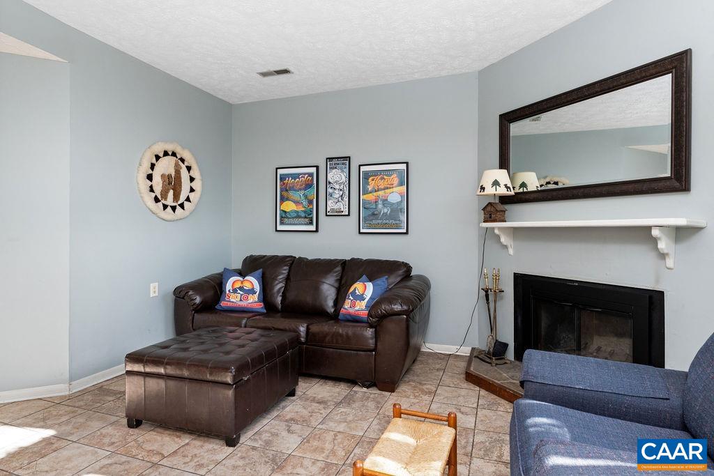 464 3 Ridges Roseland, VA 22967 - Photo 8 of 29 a living room with furniture a flat screen tv and a fireplace