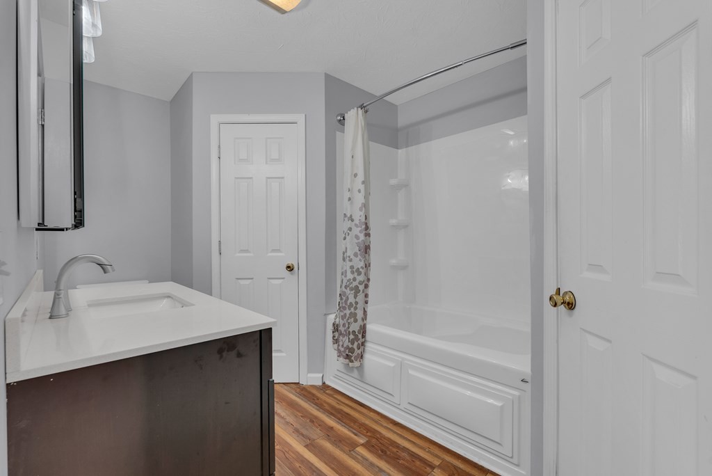 164 Prosperity Lane Sparta, TN 38583 - Photo 19 of 39 a bathroom with a bathtub sink vanity and mirror
