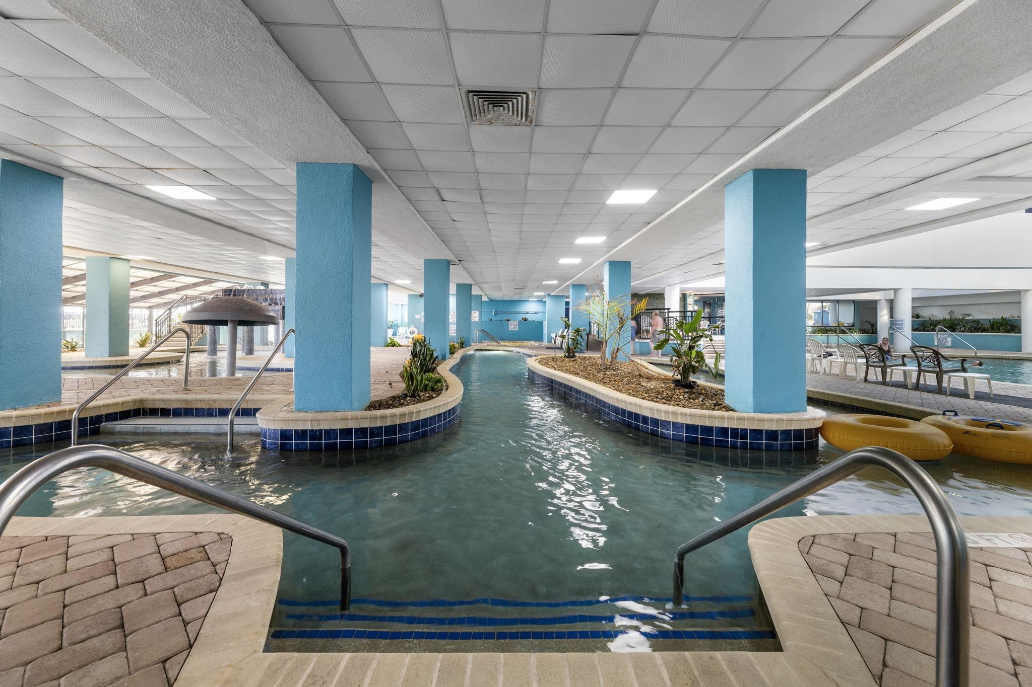 1501 South Ocean Boulevard, Unit 910 Myrtle Beach, SC 29577 - Photo 17 of 31 View of indoor community pool