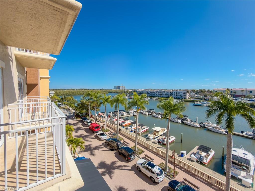 451 Bayfront Place, Unit 5407 Naples, FL 34102 - Photo 19 of 45 Balcony featuring a water view