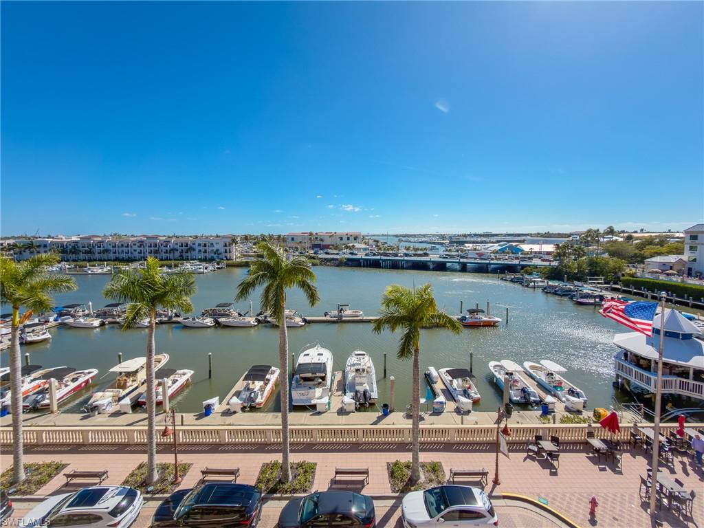451 Bayfront Place, Unit 5407 Naples, FL 34102 - Photo 44 of 45 Water view with a marina