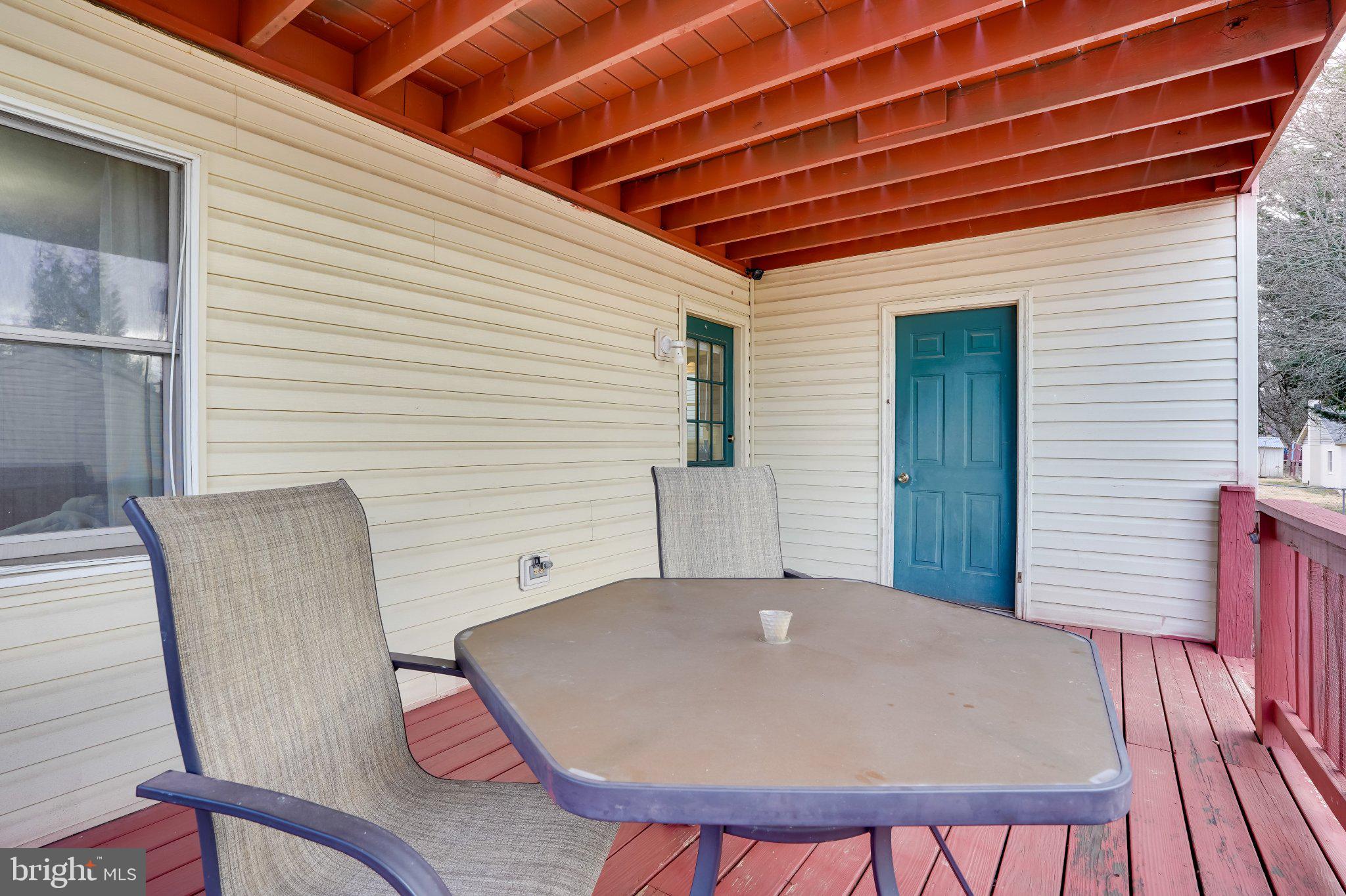 713-715 Medway Road Hagerstown, MD 21740 - Photo 30 of 43 a view of balcony with wooden floor