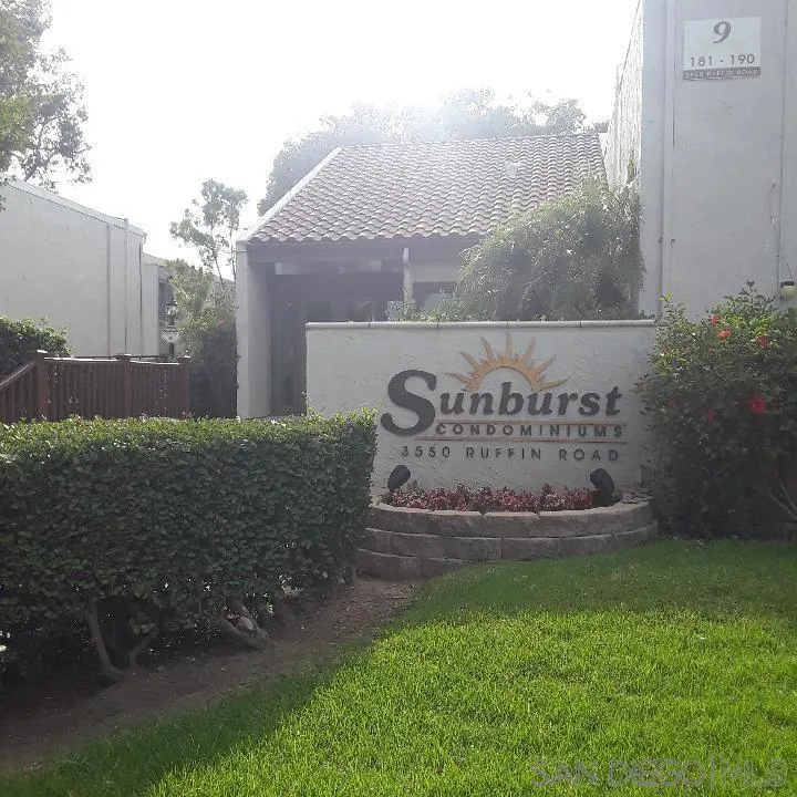 3550 Ruffin Road, Unit 233 San Diego, CA 92123 - Photo 17 of 17 a view of fountain in front of a house