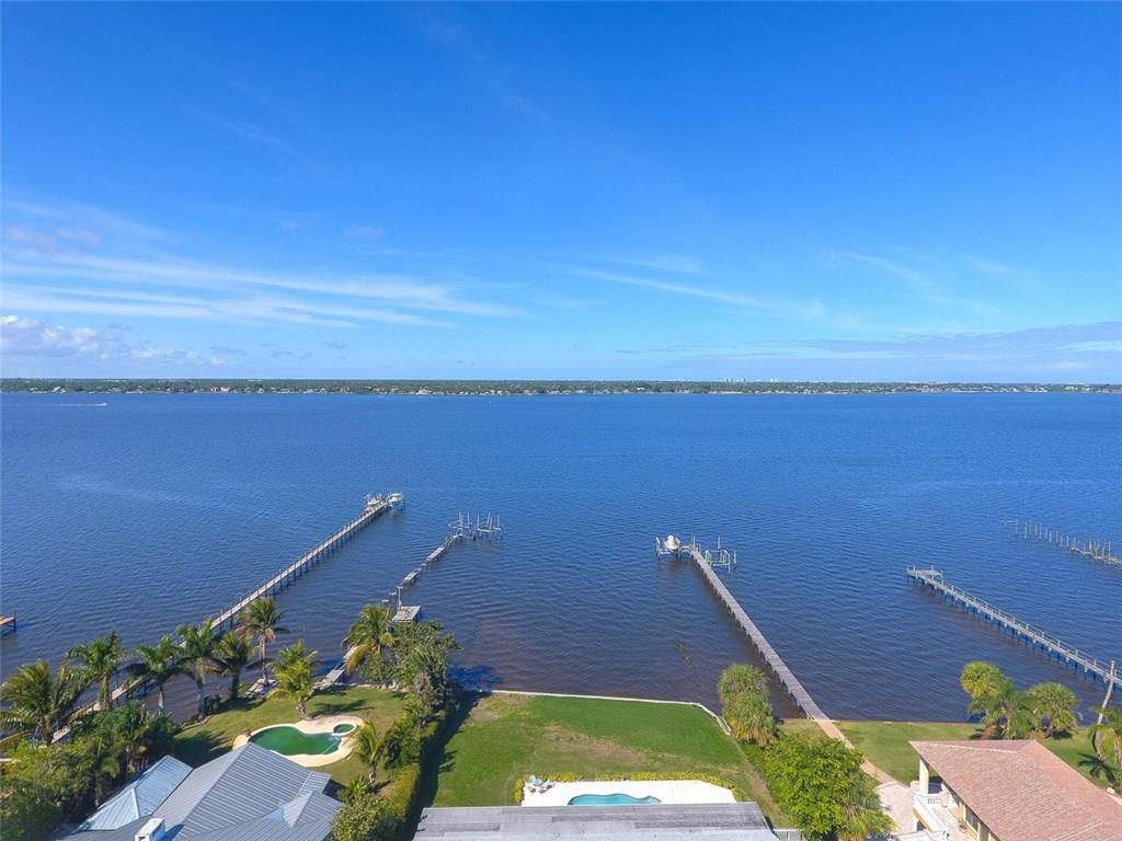 719 Southeast Riverside Drive Stuart, FL 34994 - Photo 16 of 17 a view of a ocean from a balcony