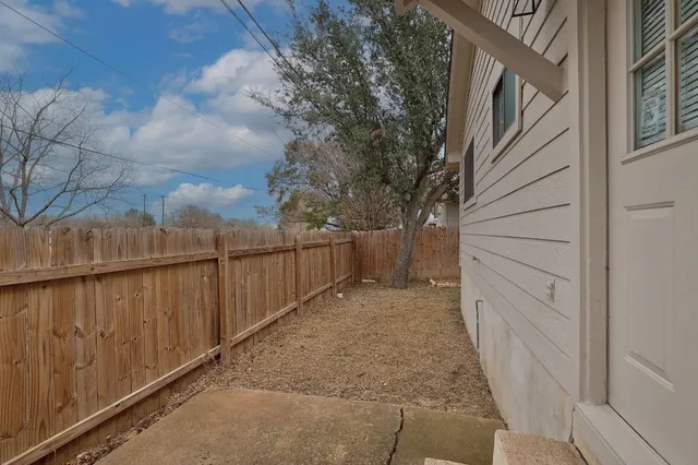 a view of front door