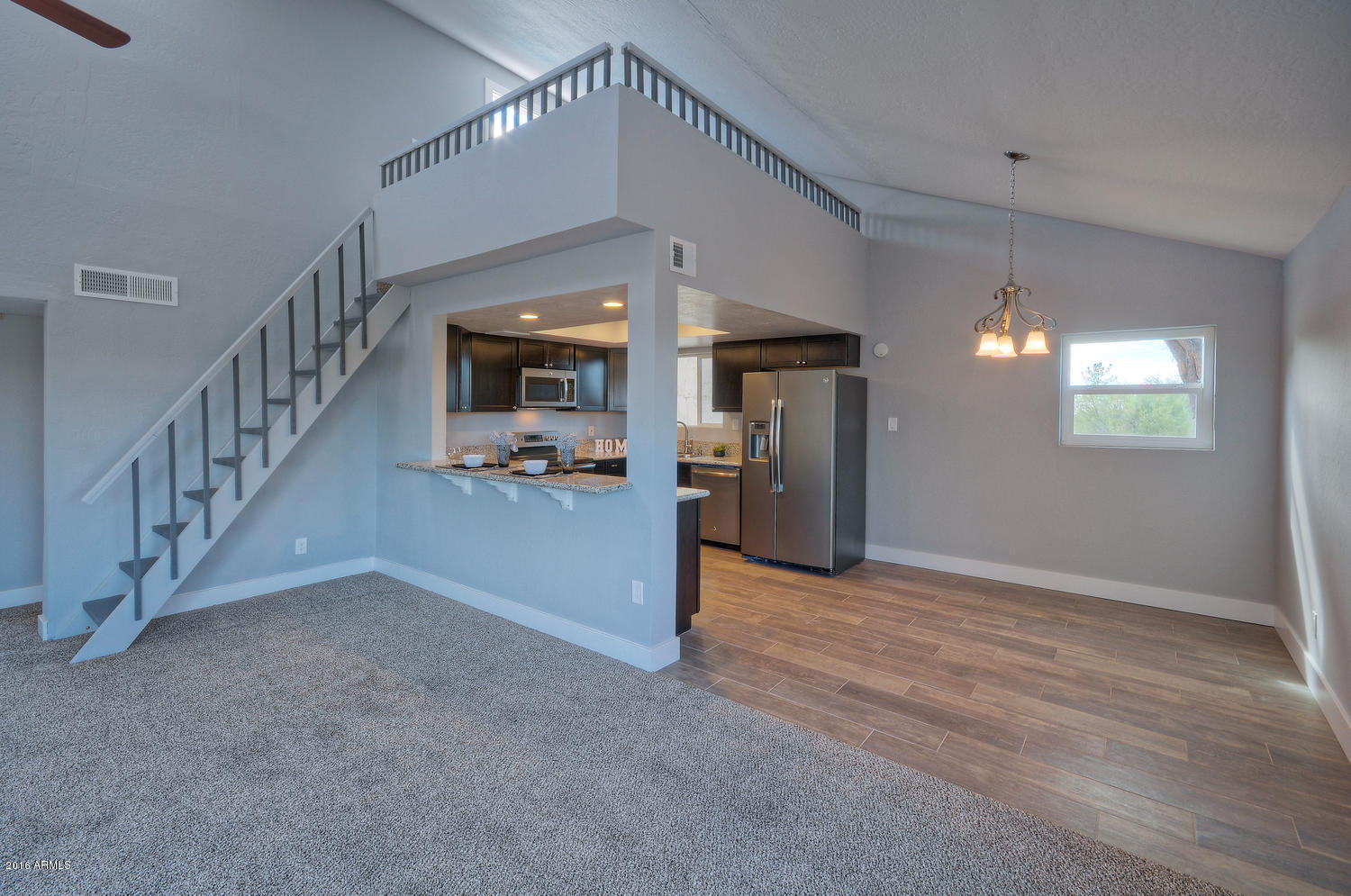 6631 East Lowden Road Cave Creek, AZ 85331 - Photo 18 of 25 Kitchen/dining/loft