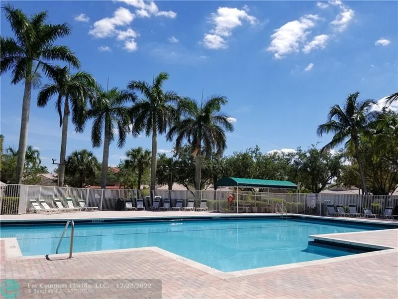 1527 Palermo Drive Weston, FL 33327 - Photo 15 of 15 a view of swimming pool with outdoor seating and plants