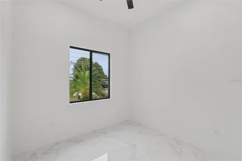 a view of a window in a room