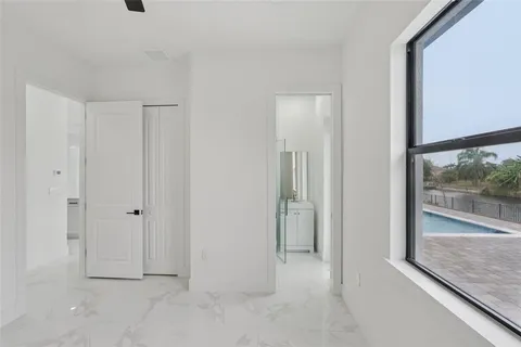 a view of room with window