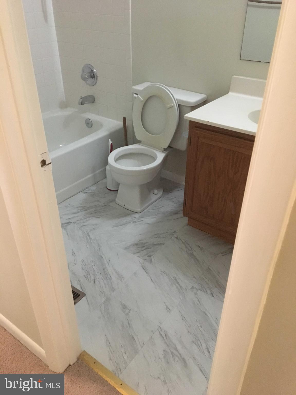 6249 Light Point Place Columbia, MD 21045 - Photo 14 of 18 a bathroom with a toilet and a bathtub