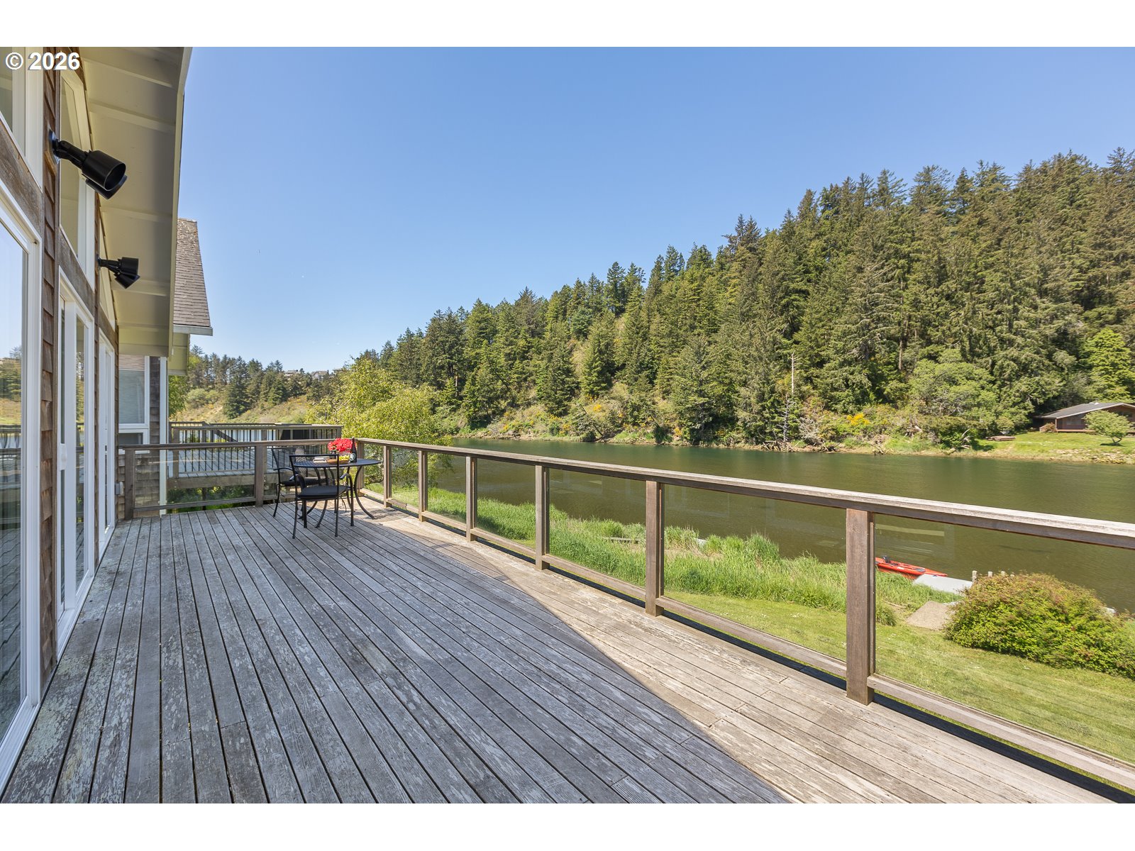 34098 Brooten Road Pacific City, OR 97135 - Photo 29 of 38 a view of a balcony with wooden floor