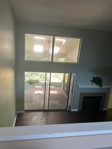 a view of empty room