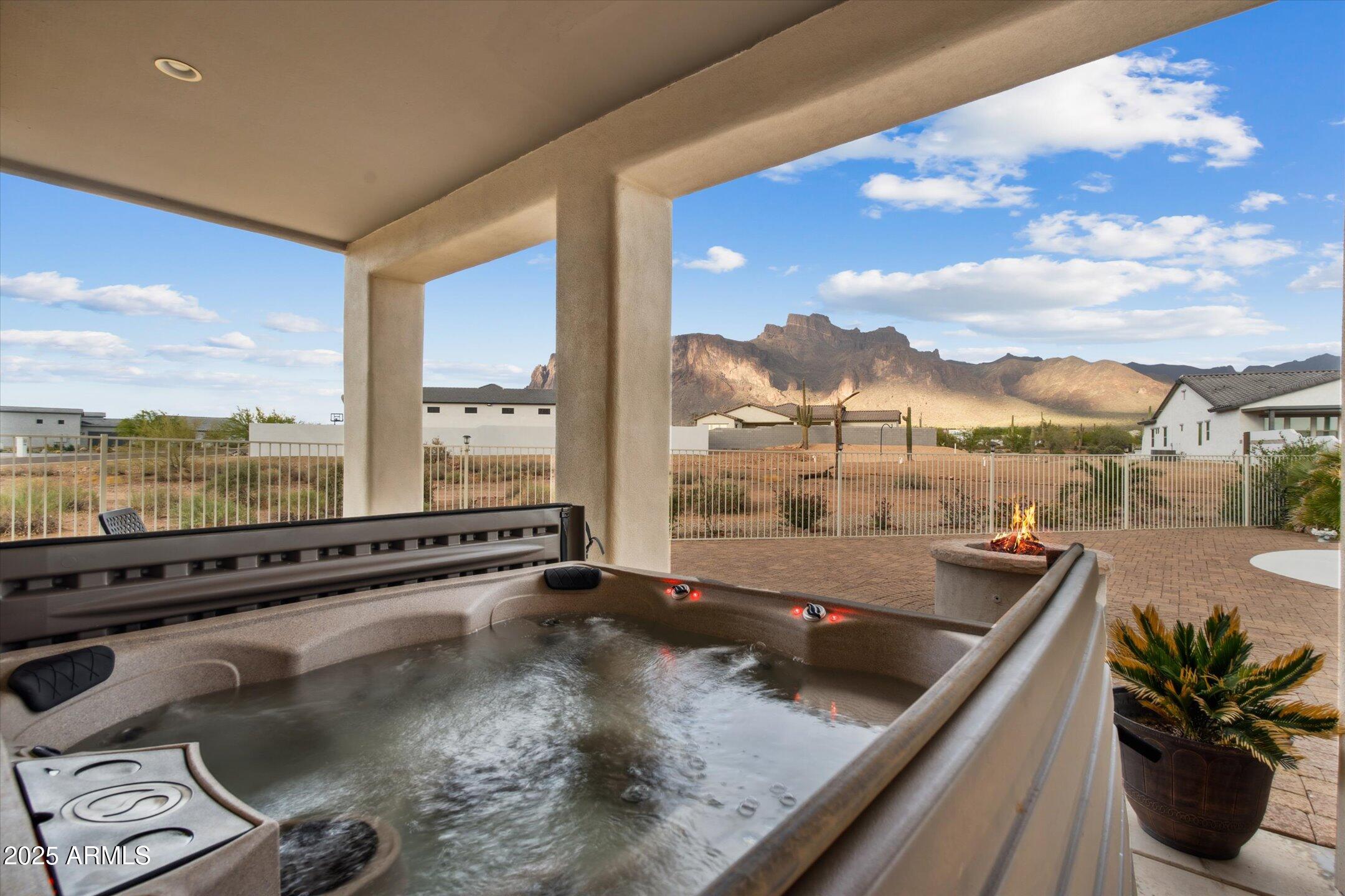 619 North Sun Road Apache Junction, AZ 85119 - Photo 51 of 72 a view of swimming pool from a balcony