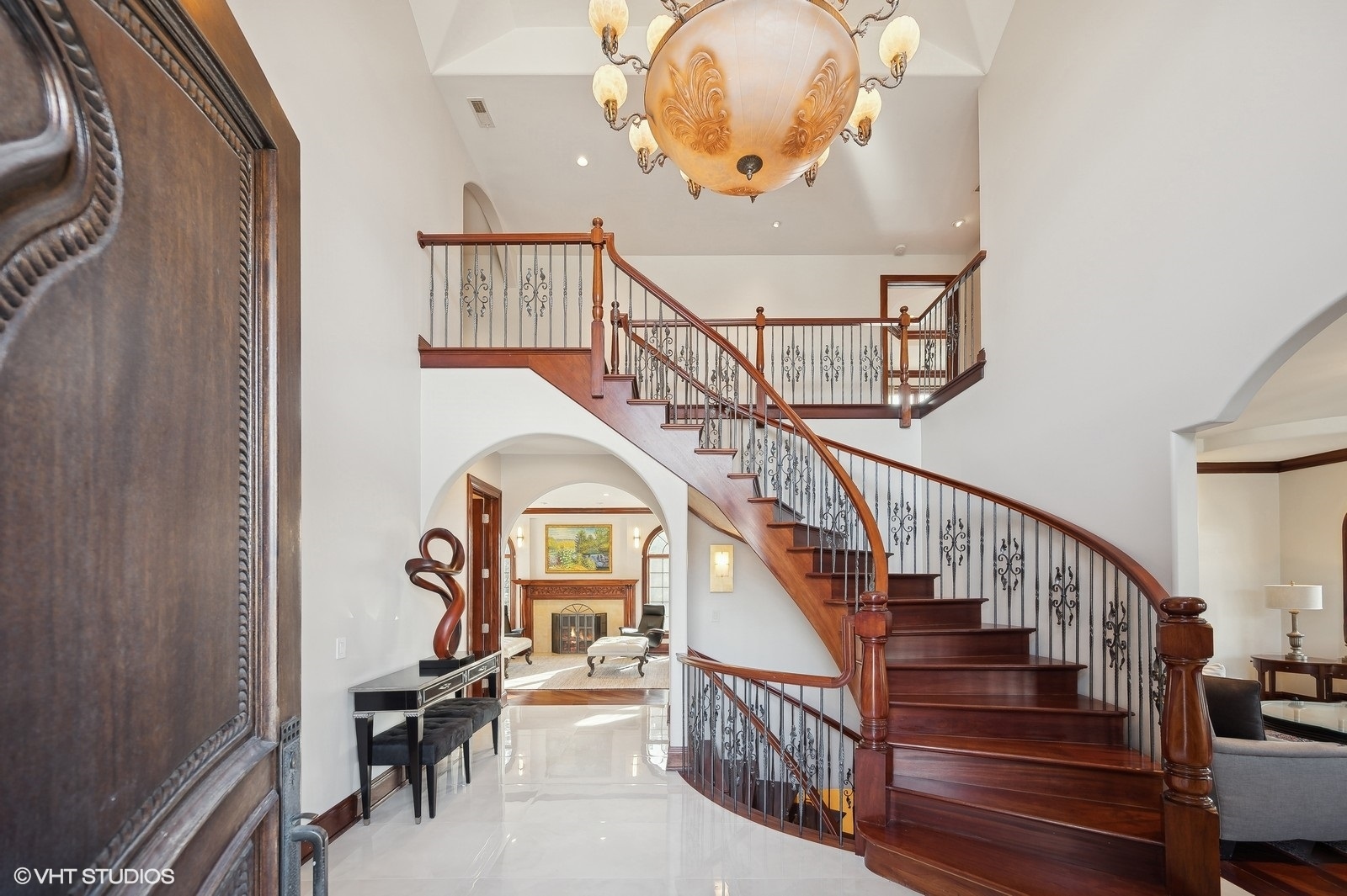 3235 Techny Road Northbrook, IL 60062 - Photo 4 of 45 a view of entryway and hall with wooden floor