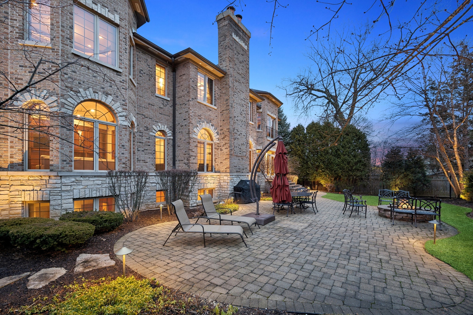 3235 Techny Road Northbrook, IL 60062 - Photo 42 of 45 a view of a building with a bench in front of building