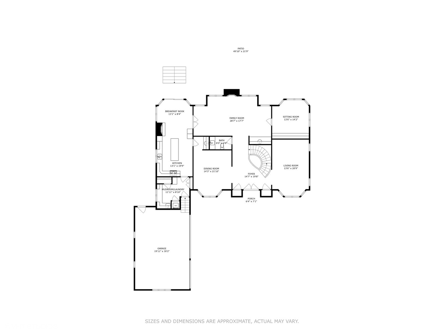 3235 Techny Road Northbrook, IL 60062 - Photo 43 of 45 a picture of floor plan