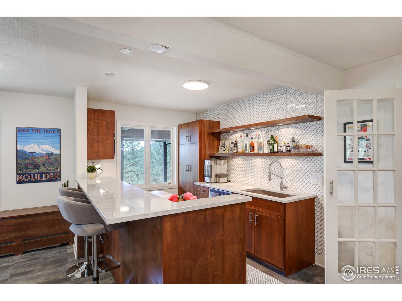 252 Pine Tree Lane Boulder, CO 80304 - Photo 24 of 39 a kitchen with a sink cabinets and window
