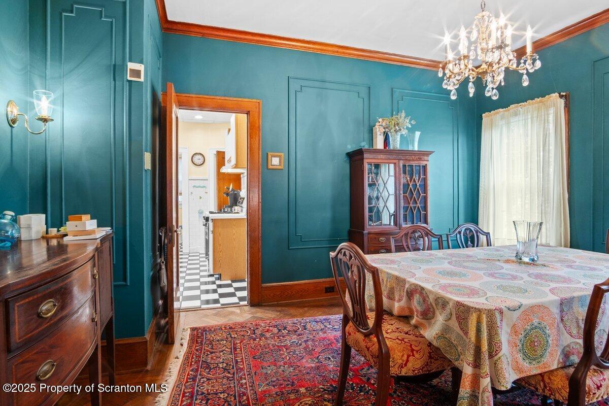 739 Moosic Street Scranton, PA 18505 - Photo 14 of 43 dining room