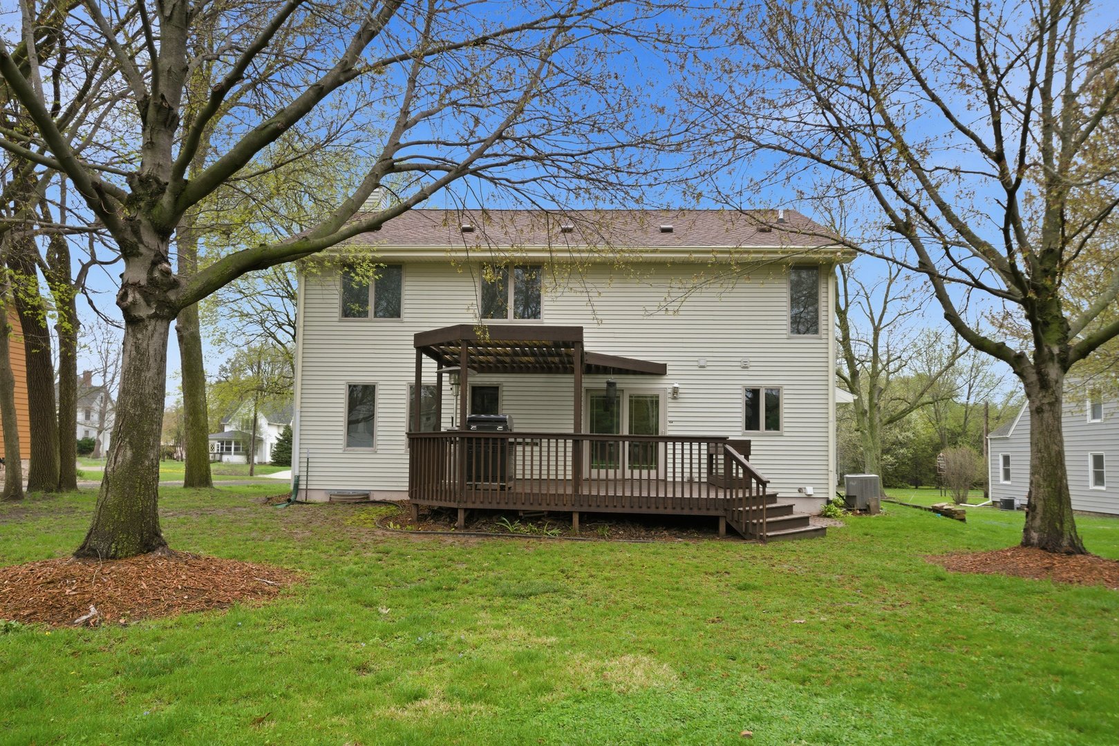 1016 North 7th Street Rochelle, IL 61068 - Photo 34 of 39 a view of a house with a back yard