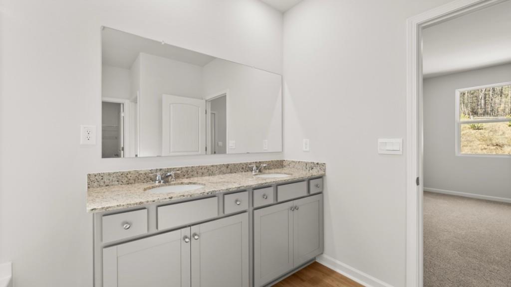 2930 Daxton Lane Gainesville, GA 30507 - Photo 19 of 32 a bathroom with a sink and a mirror