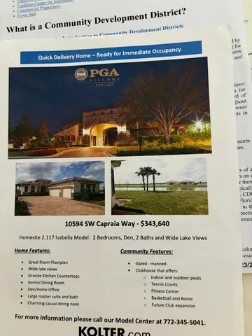 $523,000 | 10594 Southwest Capraia Way, Port St. Lucie, FL 34986